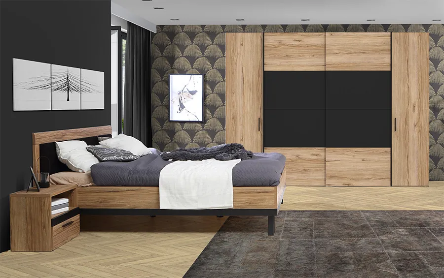 Complete slaapkamer Dalate (160 cm) 1